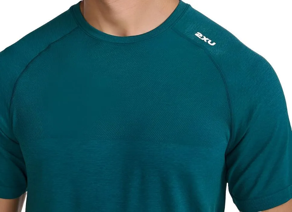 2XU Motion Tech Tee Men's Running T-Shirt (Raft/Pine)