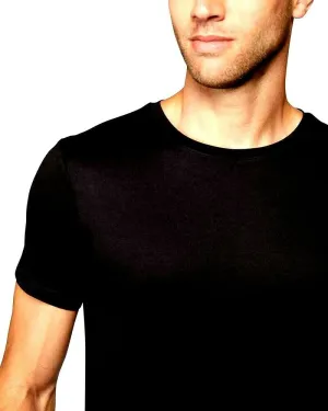 32 DEGREES Cool Men's 3PK Short Sleeve Crew Neck Shirts Black