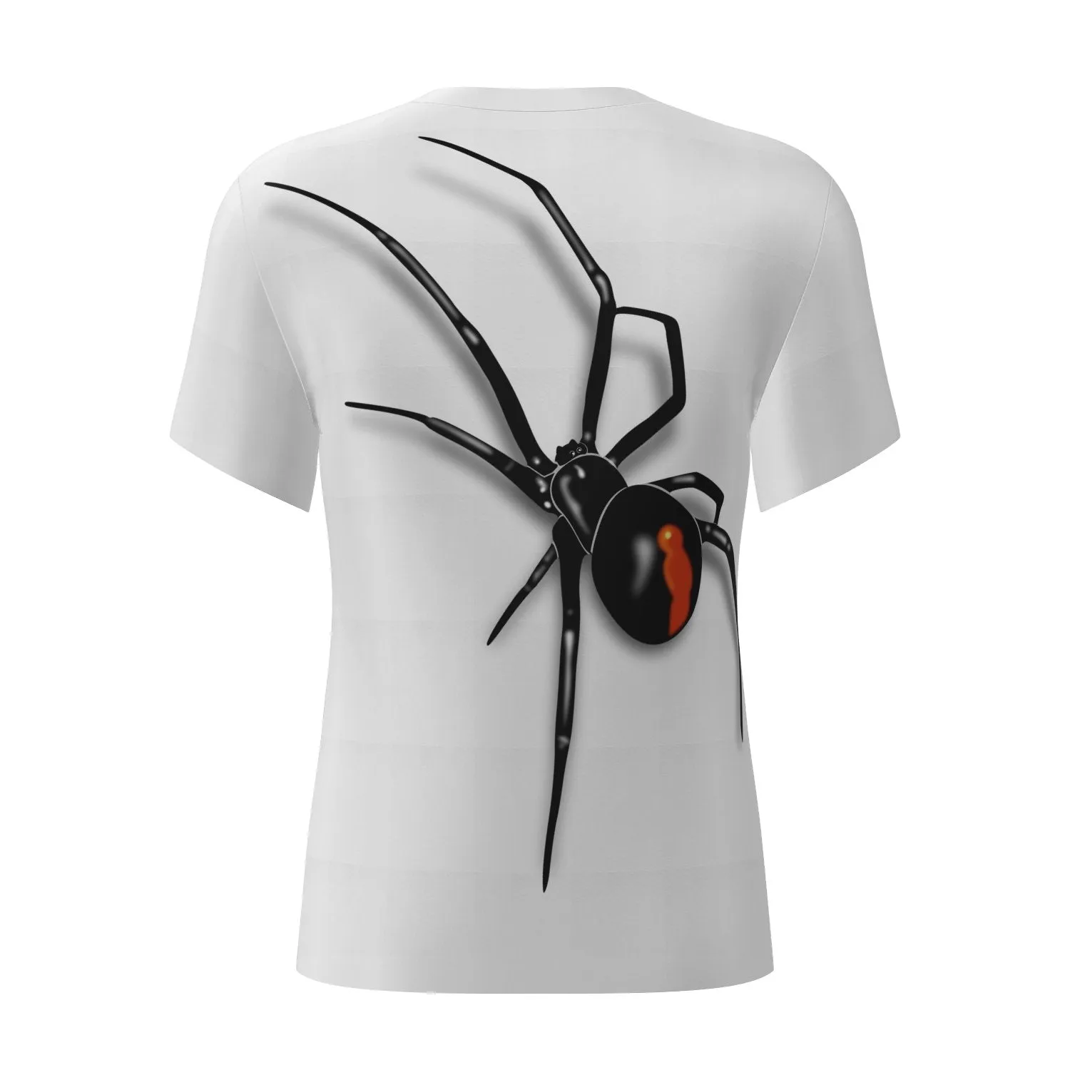 3D Graphic Printed Short Sleeve Shirts Spider