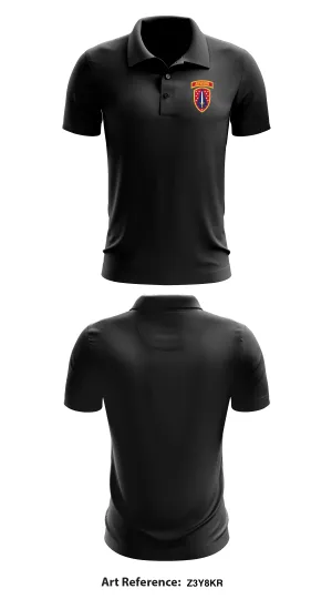 3rd Sqdn, 4th SFAB Core Men's SS Performance Polo - quq3q6