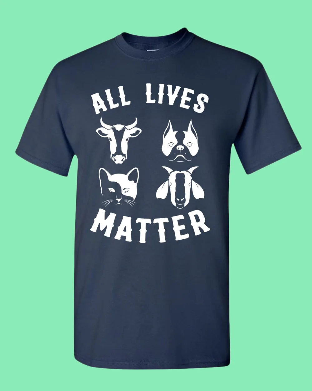 All Animals Lives matter T-shirt, Vegan shirt