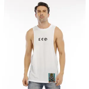 All-Over Print Men's O-neck Long Tank Top LEO2  Jaxs n crown