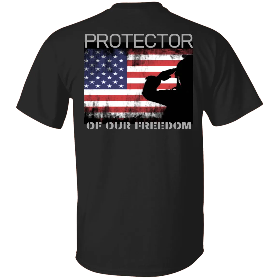 American Pride Protector of Freedom Short Sleeve T-Shirt