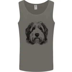 An Old English Sheepdog Dog Mens Vest Tank Top