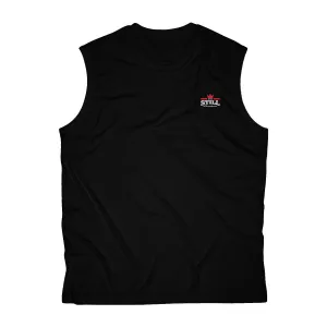 And Still Champion crest logo men's sleeveless performance tee
