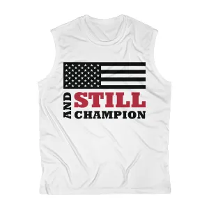 And Still Champion flag men's sleeveless performance tee