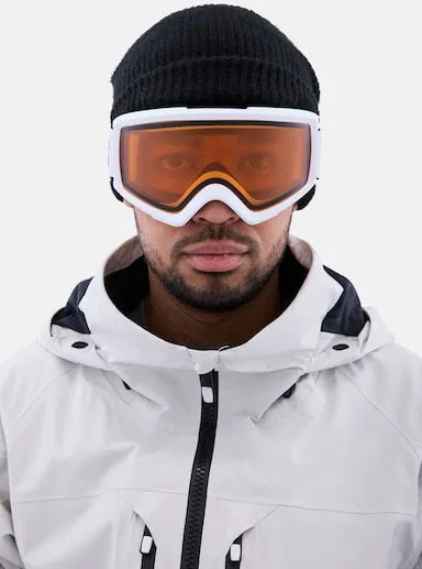 ANON Helix 2.0 Non Mirror goggles - White w/ Amber