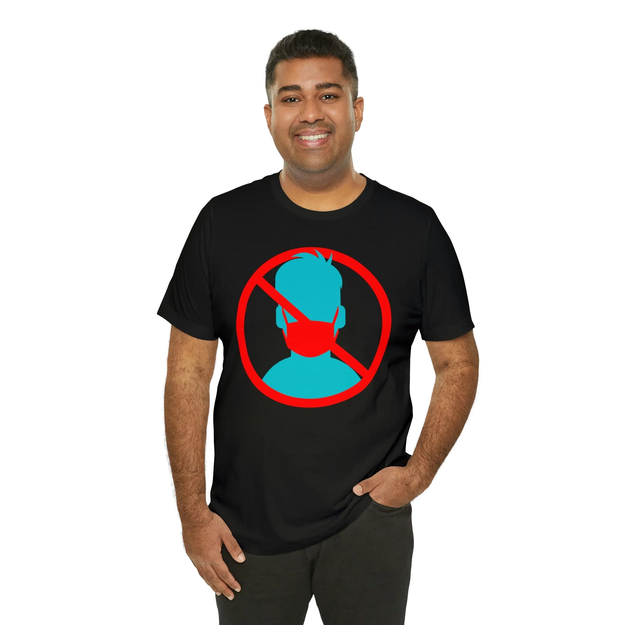 Anti-Mask Men's Short Sleeve Tee