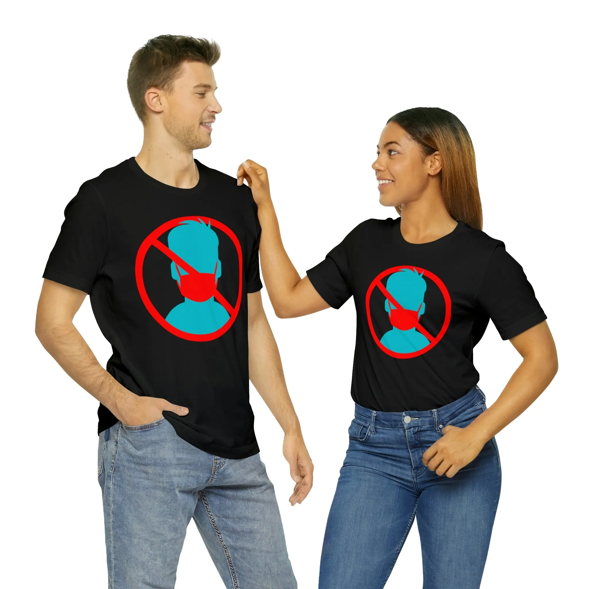 Anti-Mask Men's Short Sleeve Tee