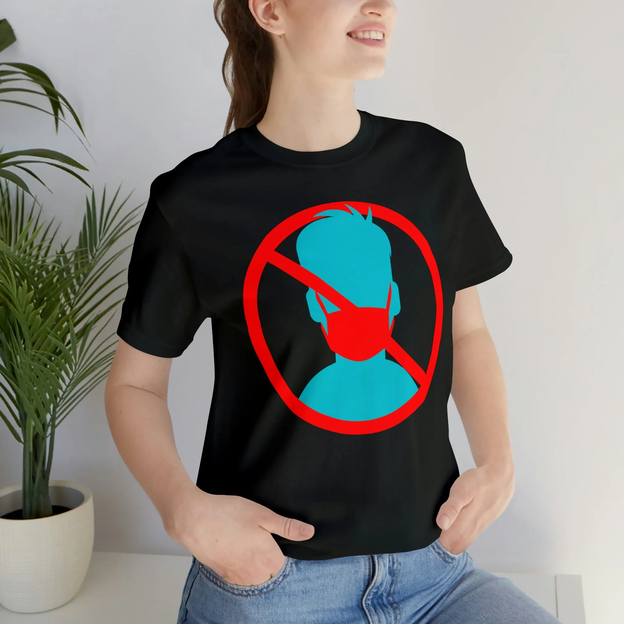 Anti-Mask Men's Short Sleeve Tee