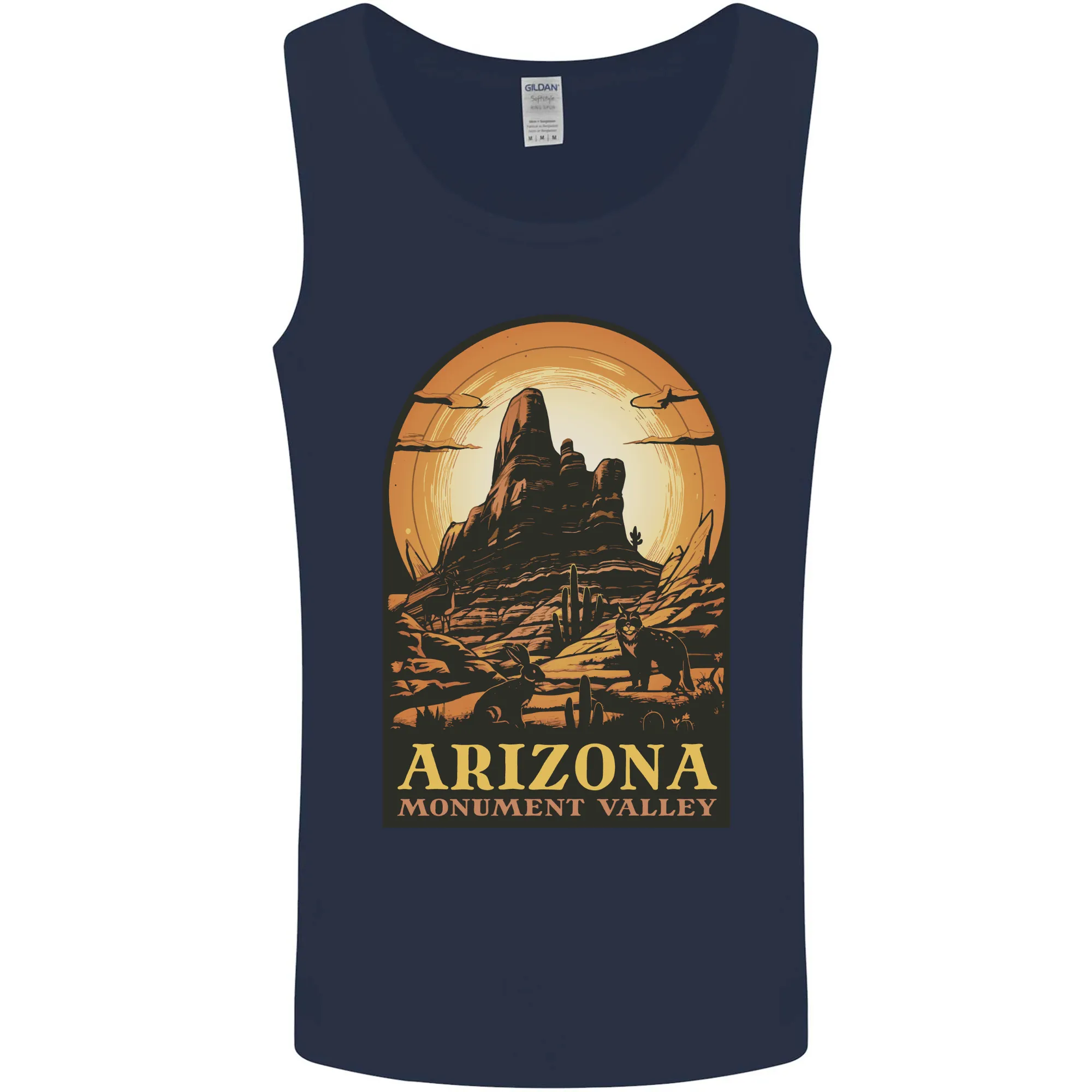 Arizona Monument Valley USA Mens Vest Tank Top