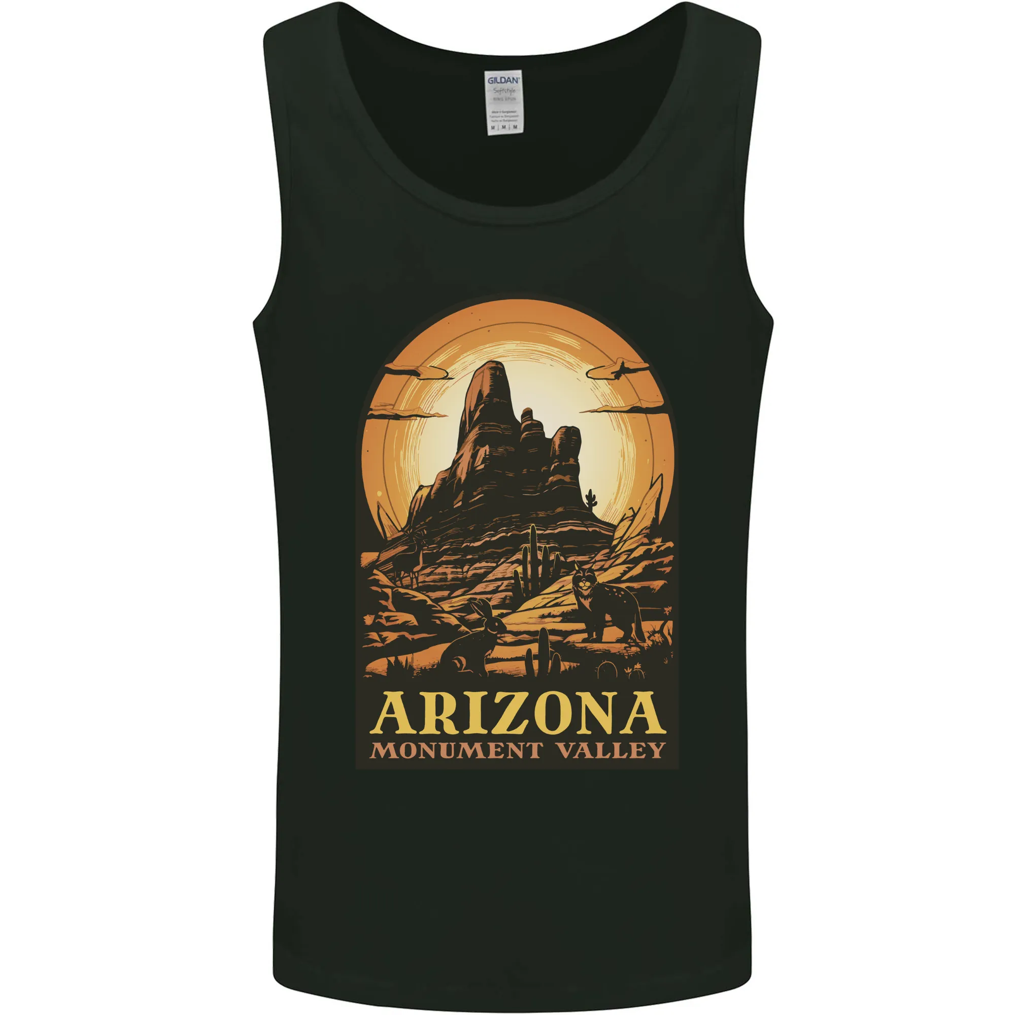 Arizona Monument Valley USA Mens Vest Tank Top