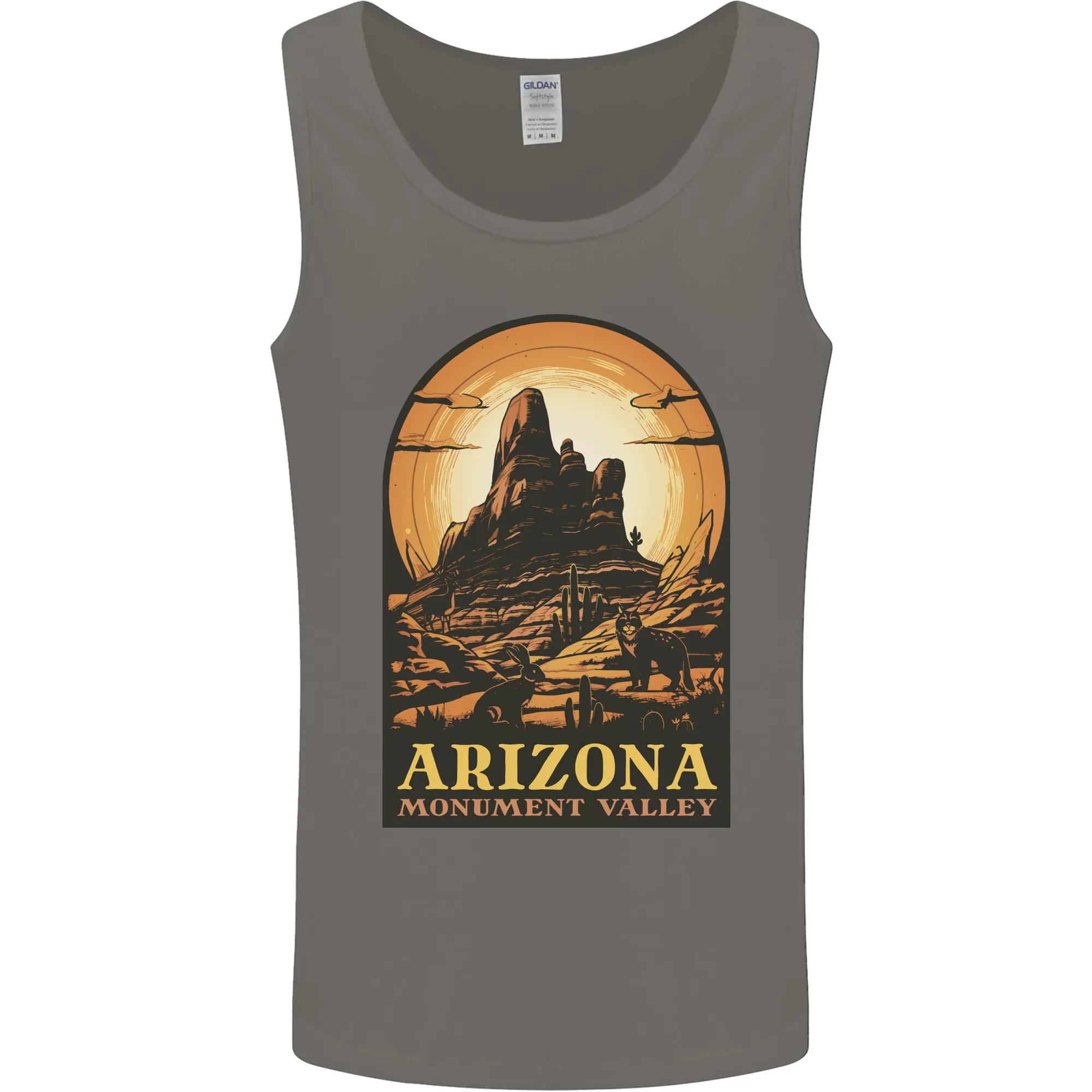 Arizona Monument Valley USA Mens Vest Tank Top