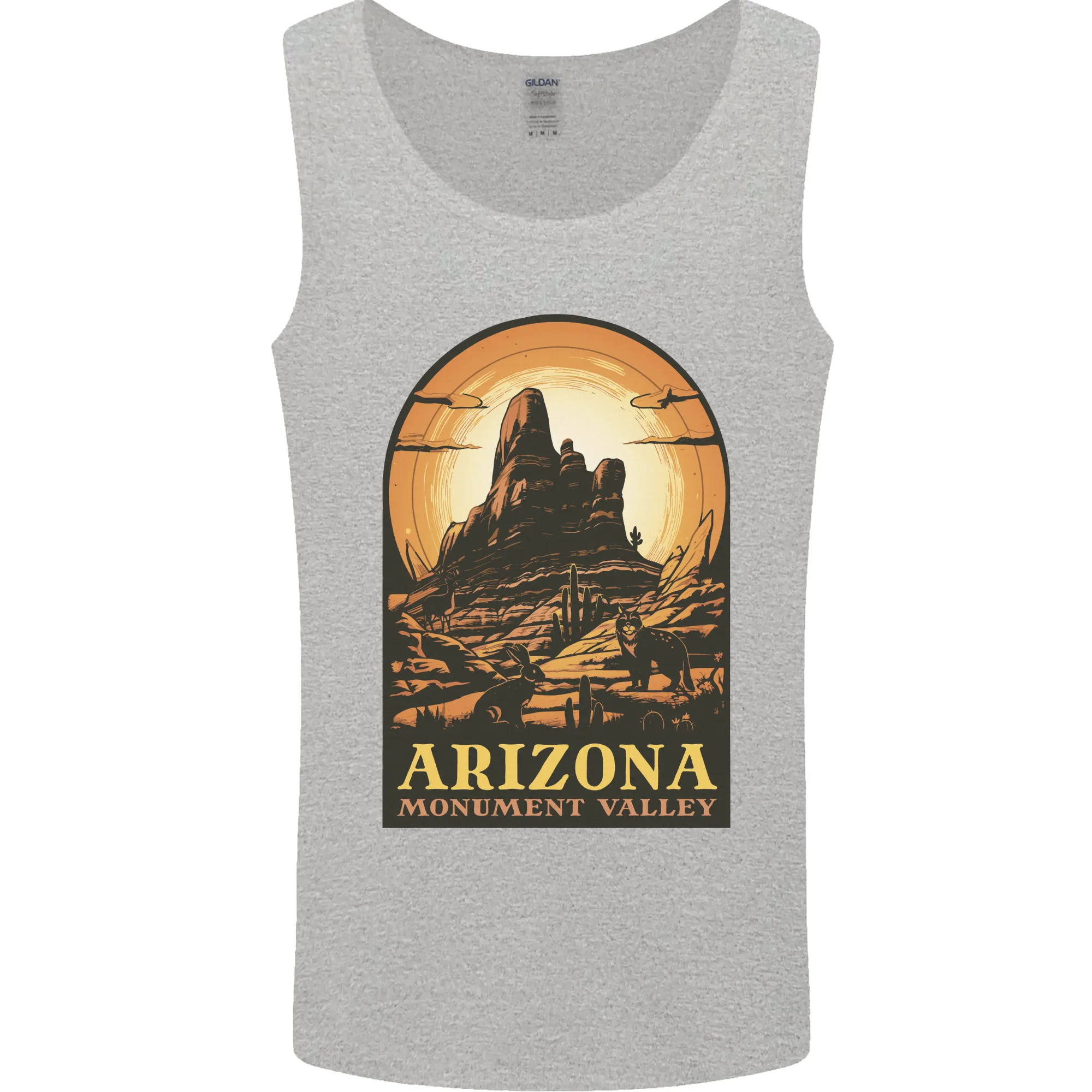 Arizona Monument Valley USA Mens Vest Tank Top