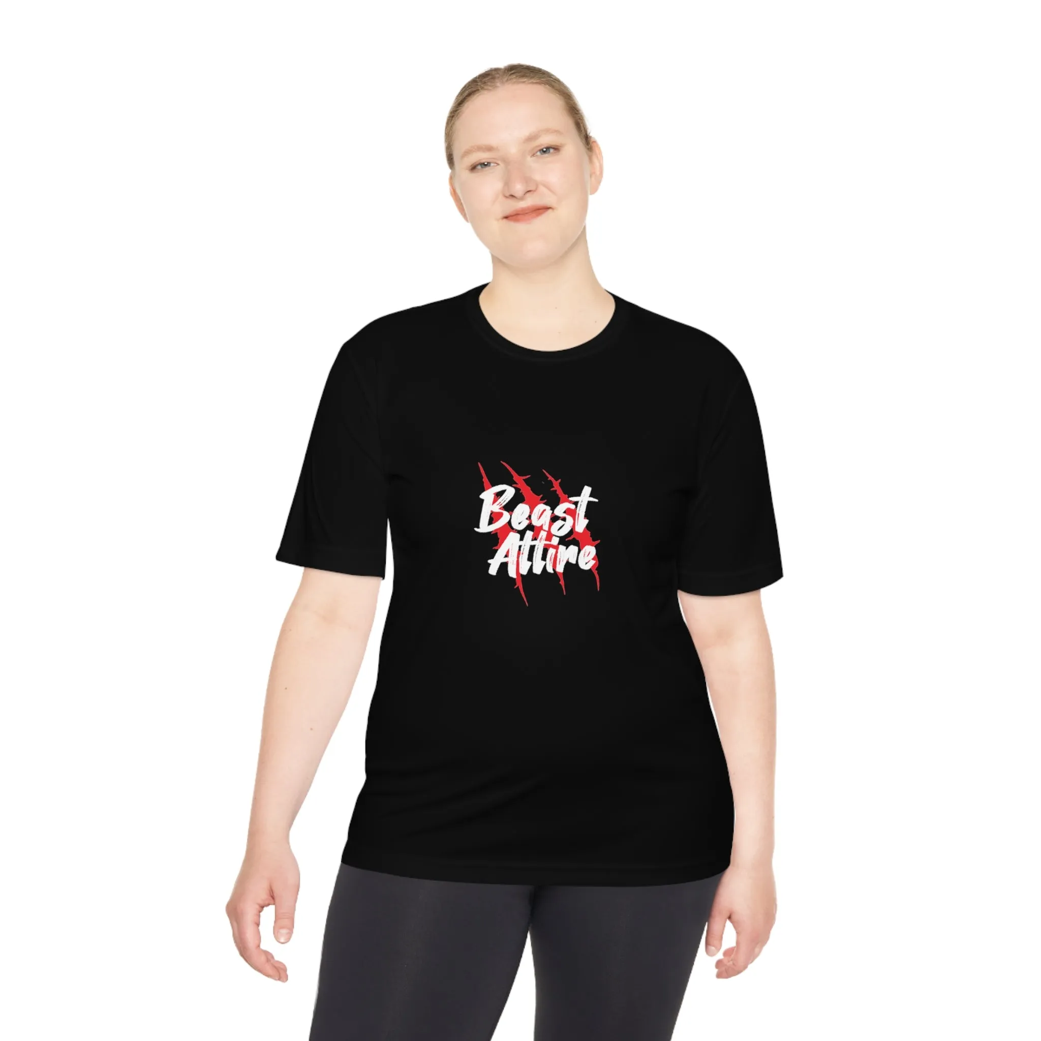 Beast Attire Moisture Wicking Dark Sports Tee