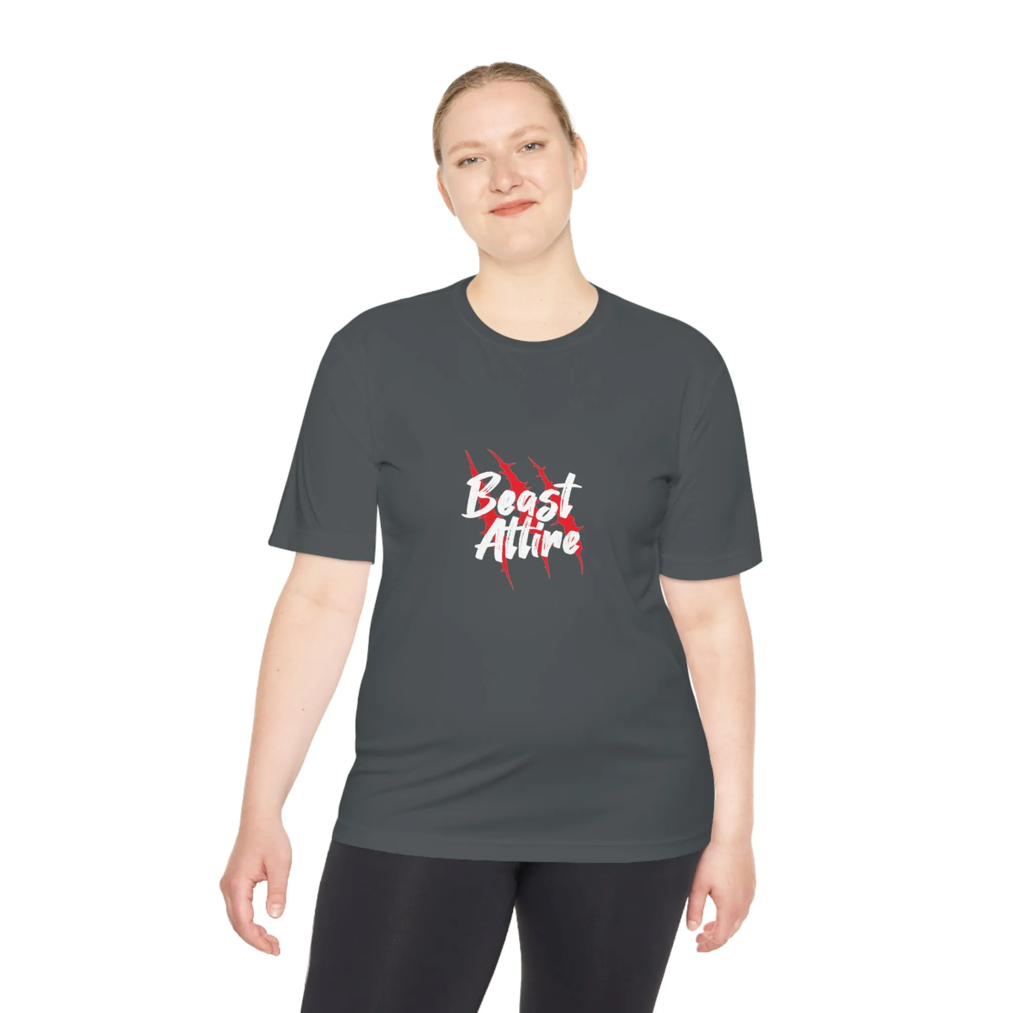 Beast Attire Moisture Wicking Dark Sports Tee