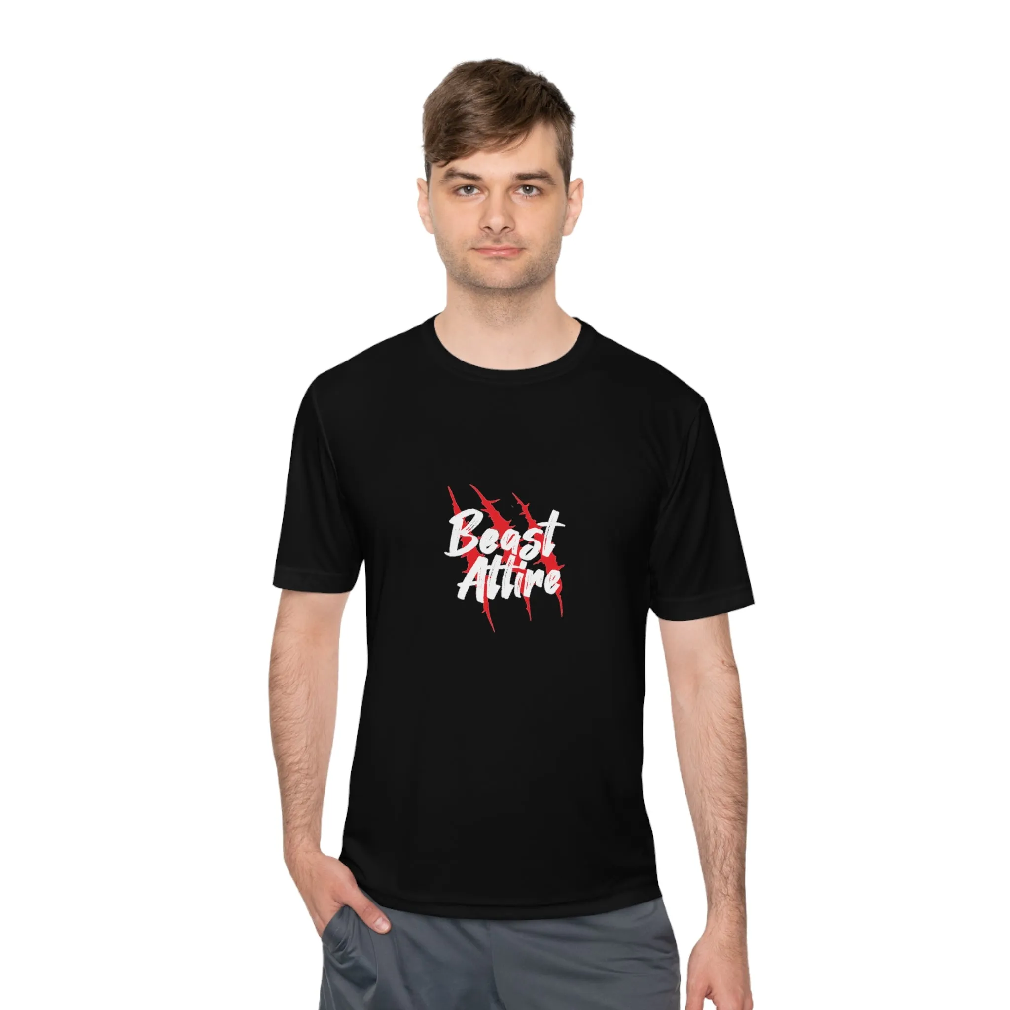 Beast Attire Moisture Wicking Dark Sports Tee