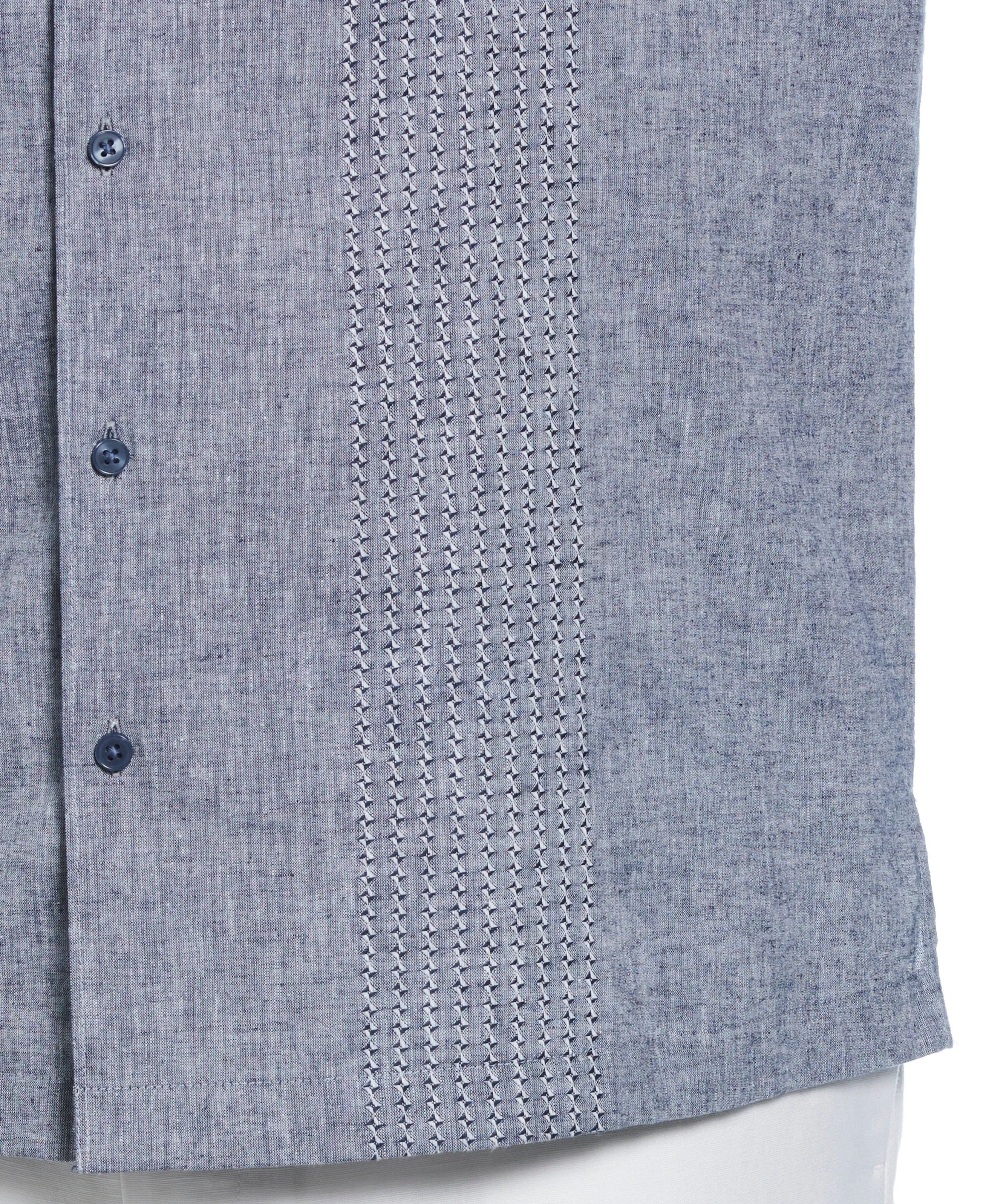 Big & Tall Engineered Dobby Panels Shirt