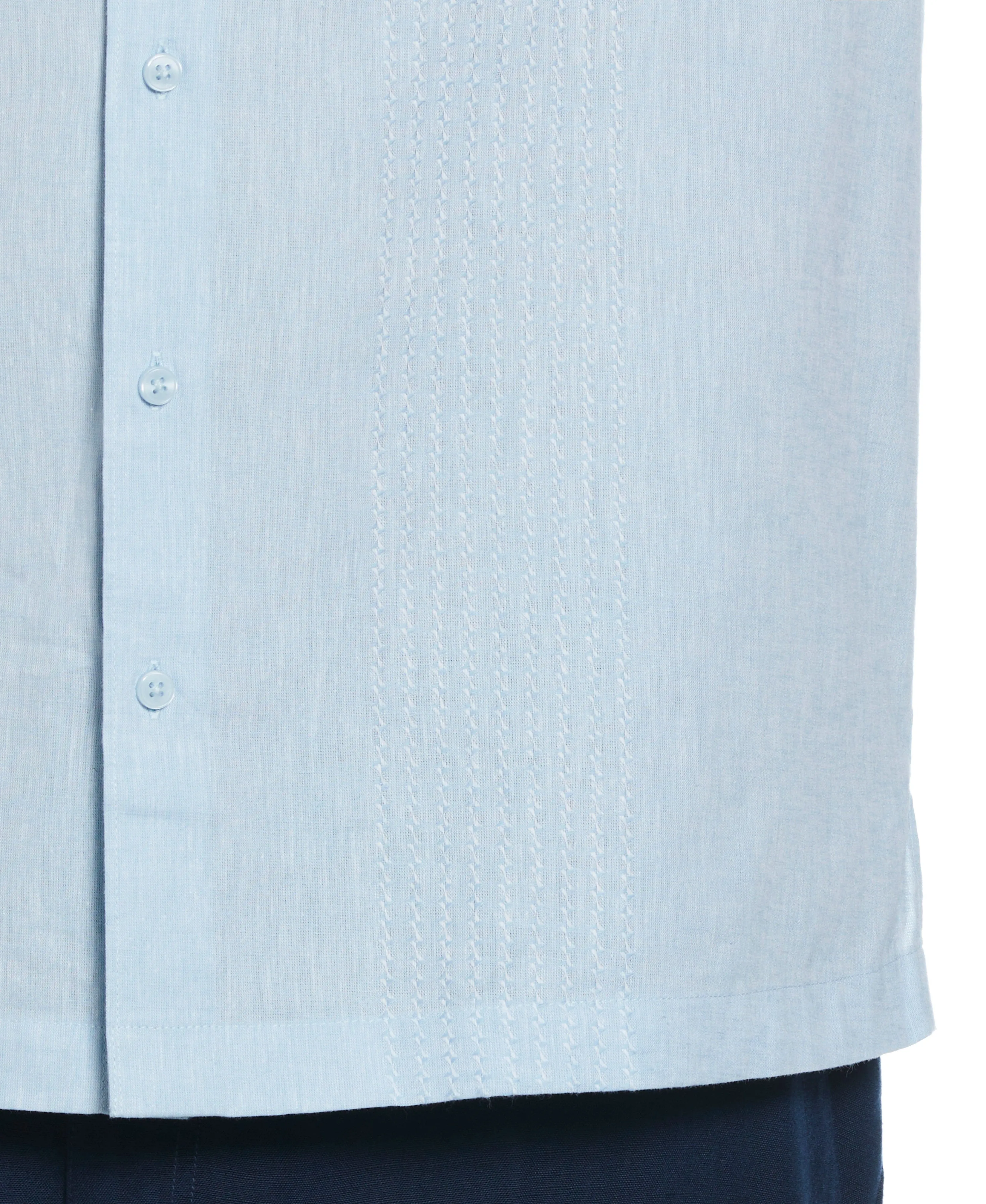 Big & Tall Engineered Dobby Panels Shirt