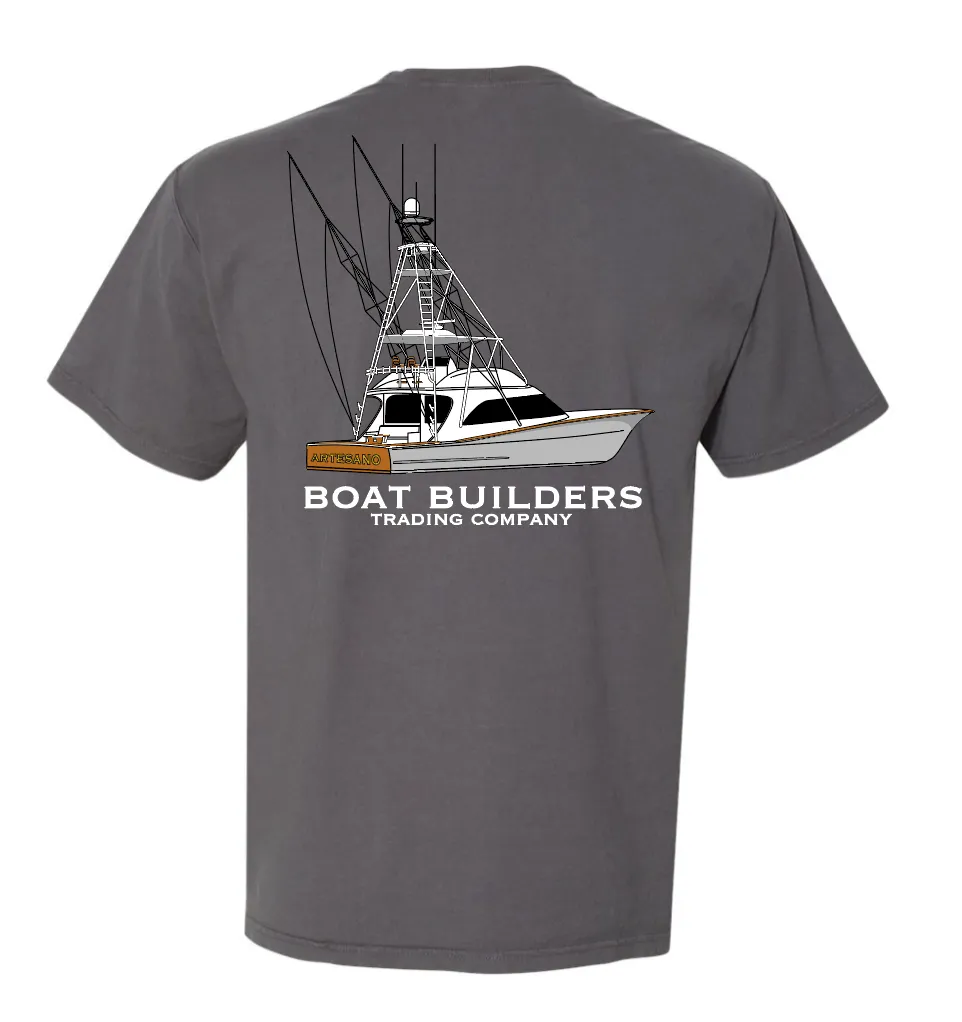 Boat Builders Trading Co Custom Sportfisher "Artesano" - Short Sleeve Tee