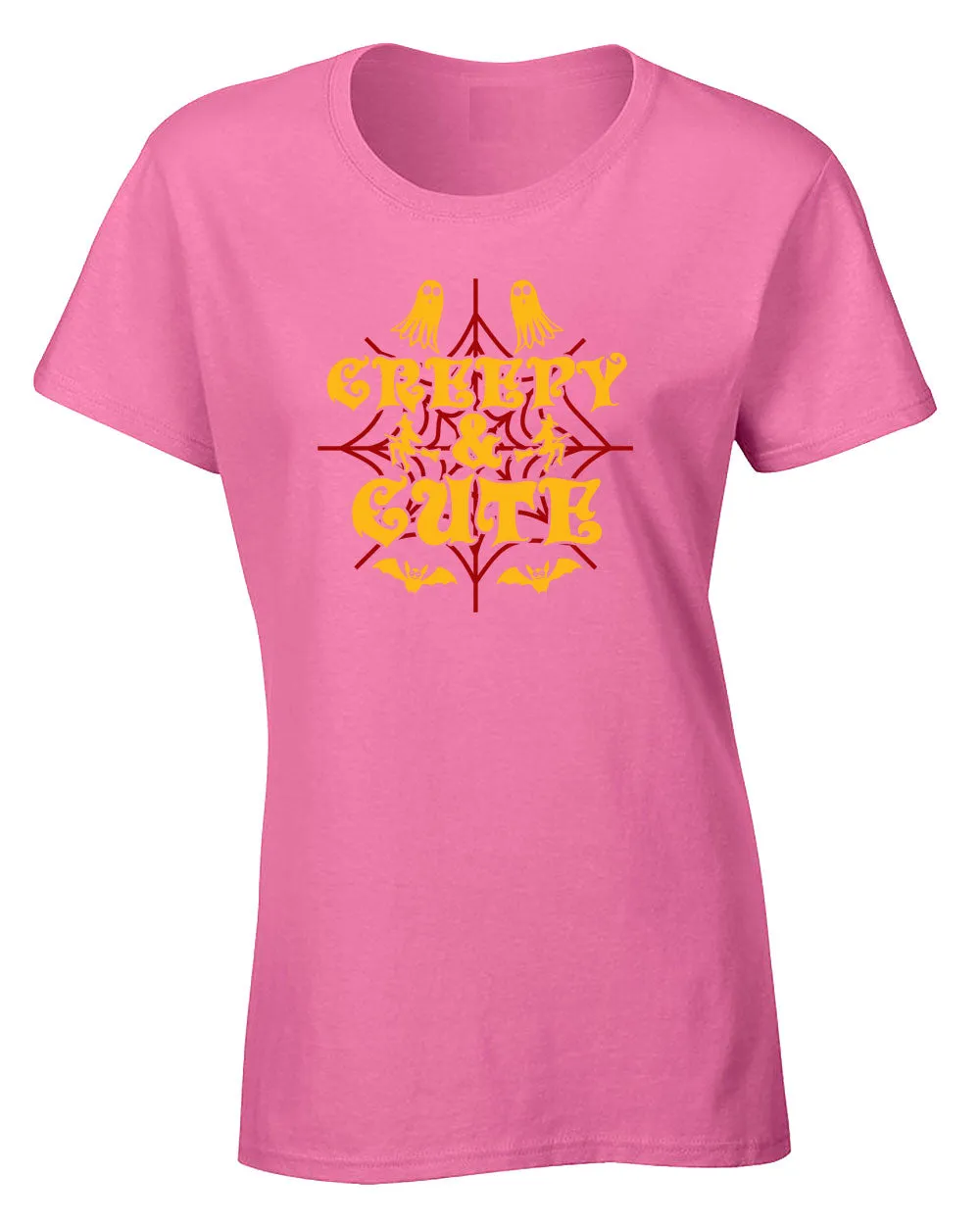 Creepy and cutie Halloween t-shirt women tees
