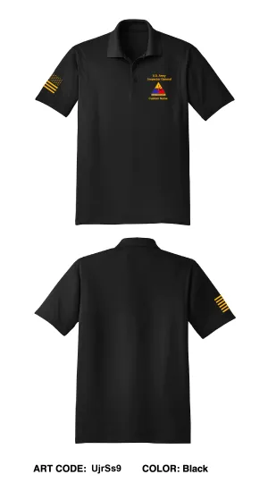 CUSTOM 1AD Inspector General Core Men's SS Performance Polo - UjrSs9