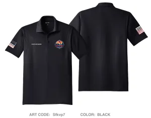 CUSTOM Nacion de Fe Hi-Tech Performance Men's SS Polo - Sfkvp7