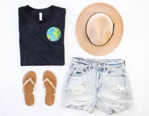 Cute Earth Shirt | Unisex Crew