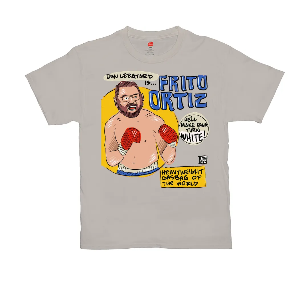 Dan LeBatard is Frito Ortiz - Fight Poster - Lebo Men's Short Sleeve T-Shirts