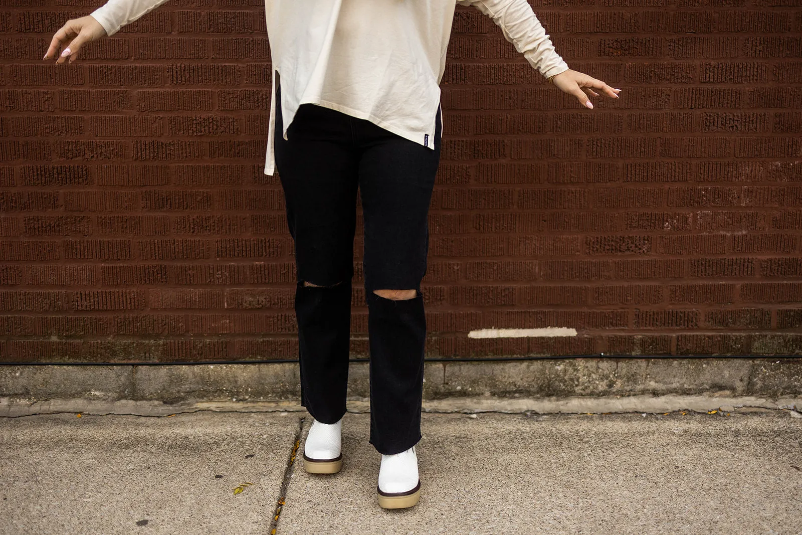 denver weathered black jeans