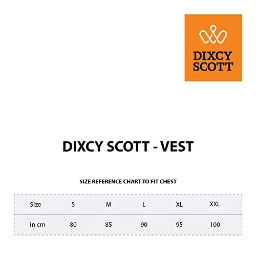 Dixcy Scott Men's Innerwear Regulart Fit Solid Vest (Pack of 2) (K1-PR47697_Black & Red_M)
