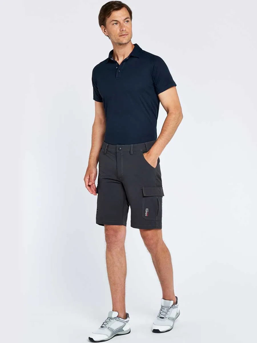 DUBARRY Menton Mens Short-Sleeve Technical Polo - Navy