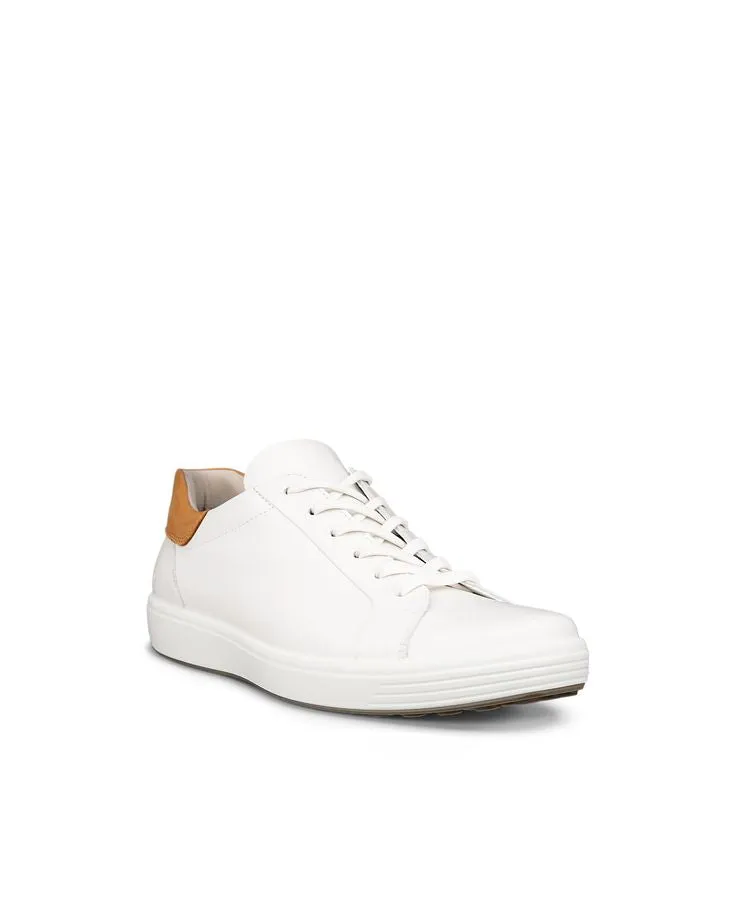 ECCO- MEN'S SOFT 7 LEATHER SLIP-IN SNEAKER