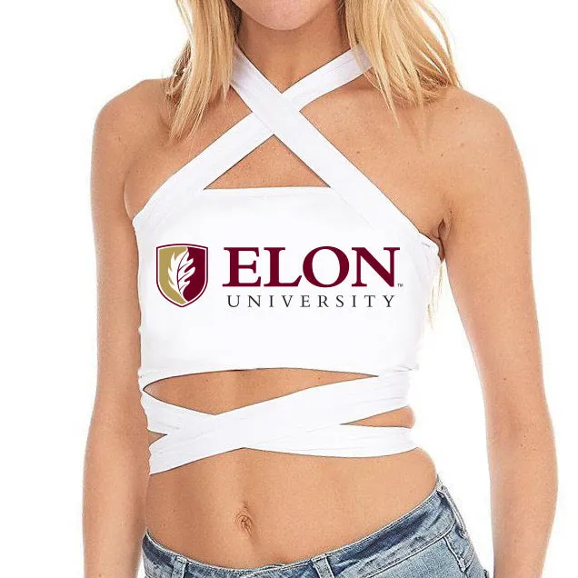 Elon White Multi Way Bandeau Top