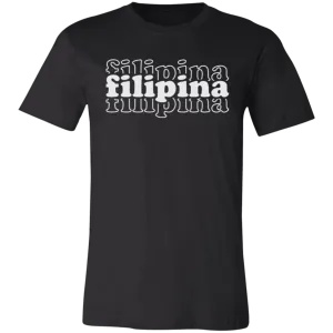 Filipina Triple Unisex Jersey T-Shirt