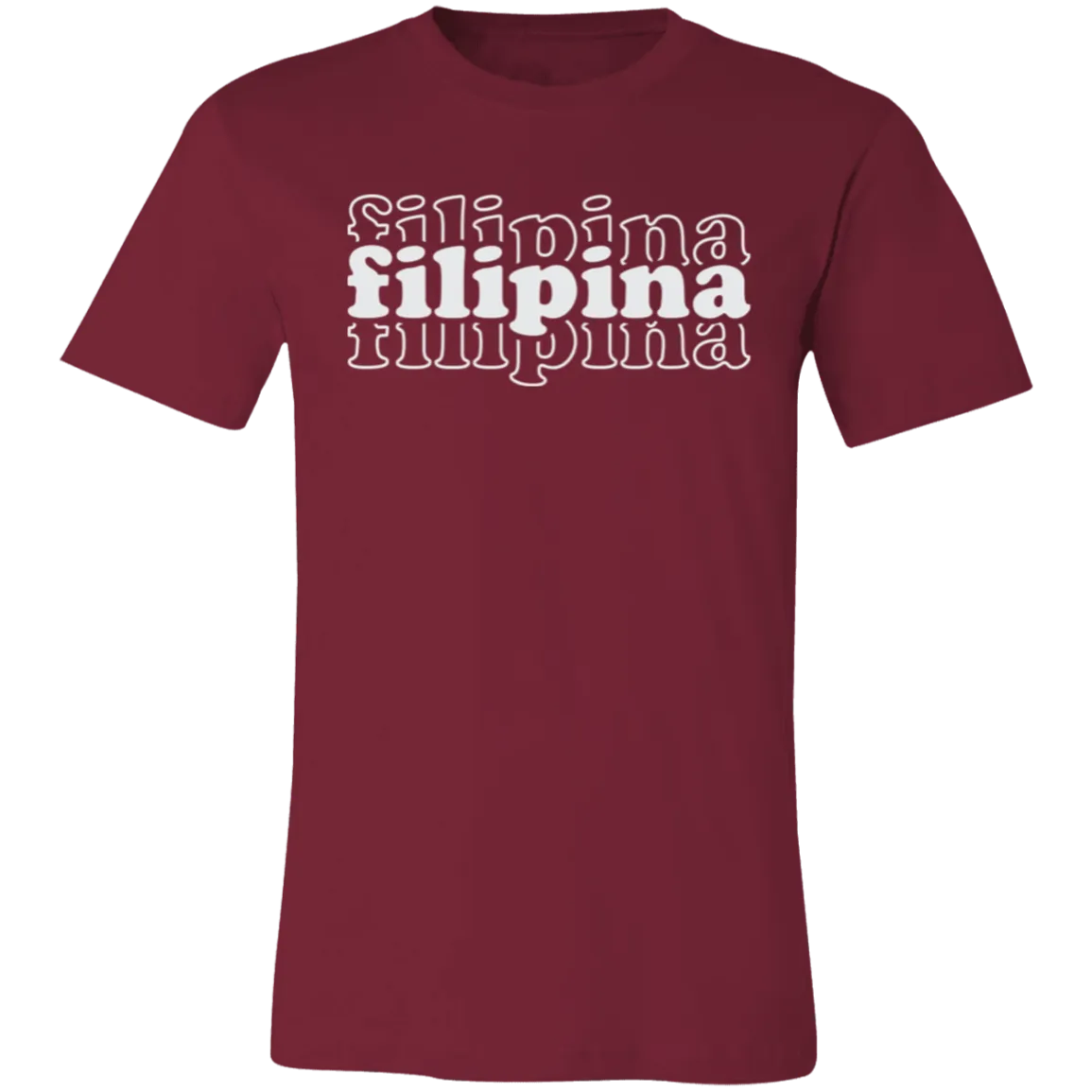 Filipina Triple Unisex Jersey T-Shirt