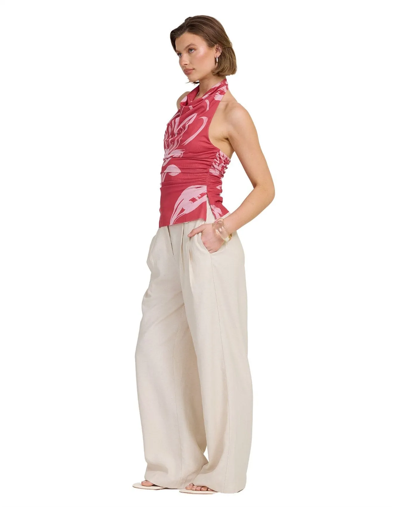 FLORA MESH HALTER
