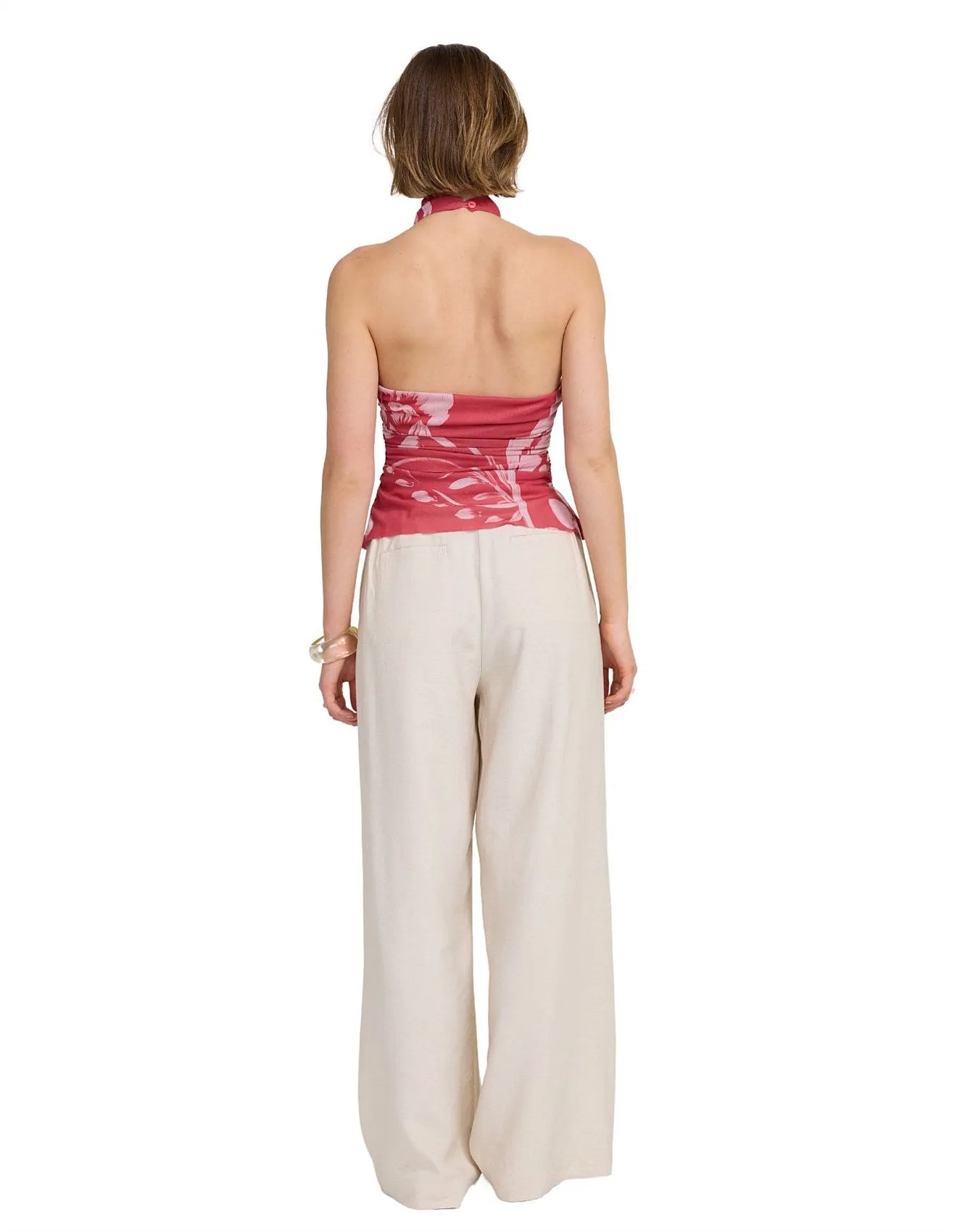 FLORA MESH HALTER