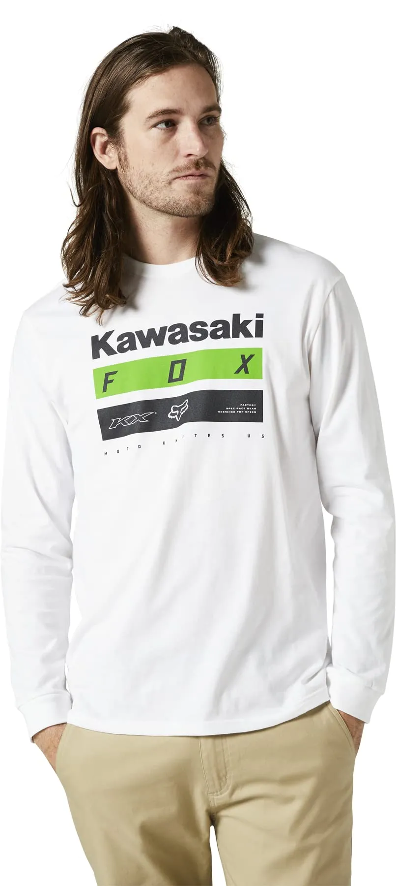 Fox Racing Men's Kawasaki Long Sleeve Premium Tee
