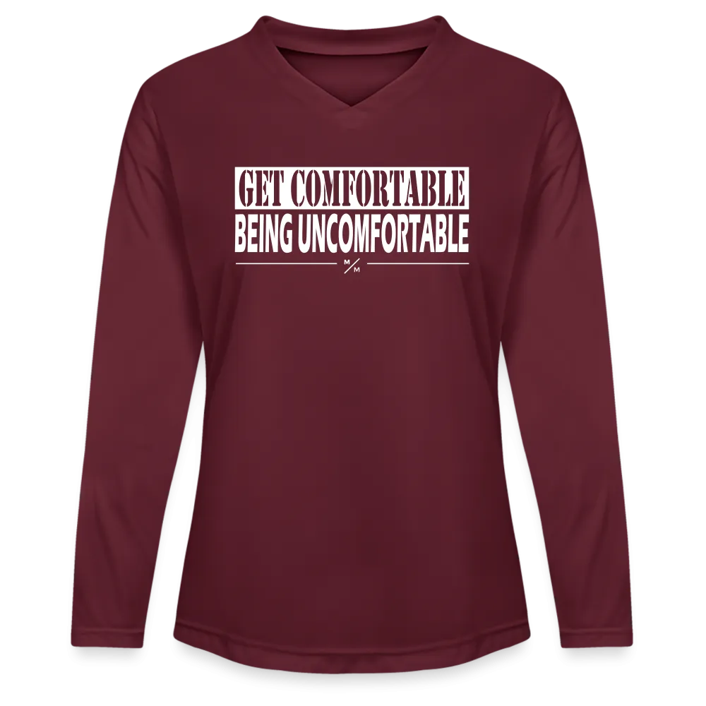 Get Uncomfortable - Ladies' Zone Performance Long-Sleeve T-Shirt