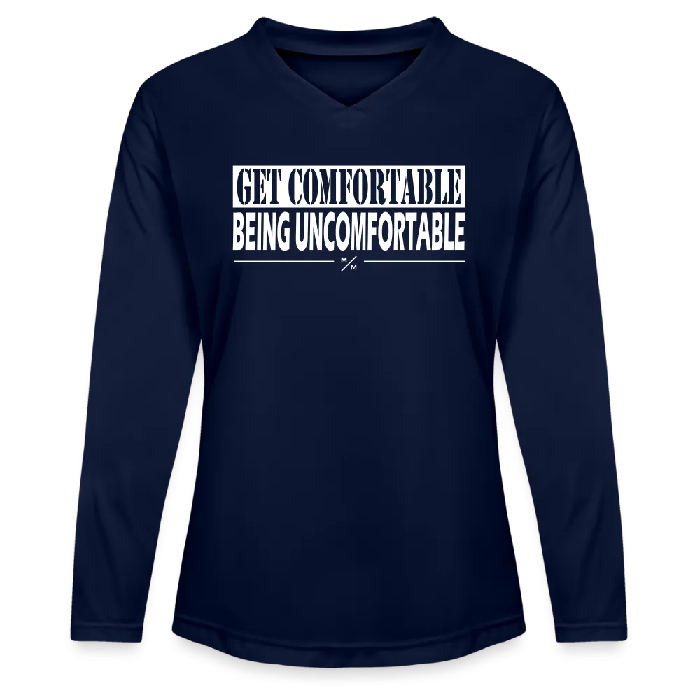 Get Uncomfortable - Ladies' Zone Performance Long-Sleeve T-Shirt