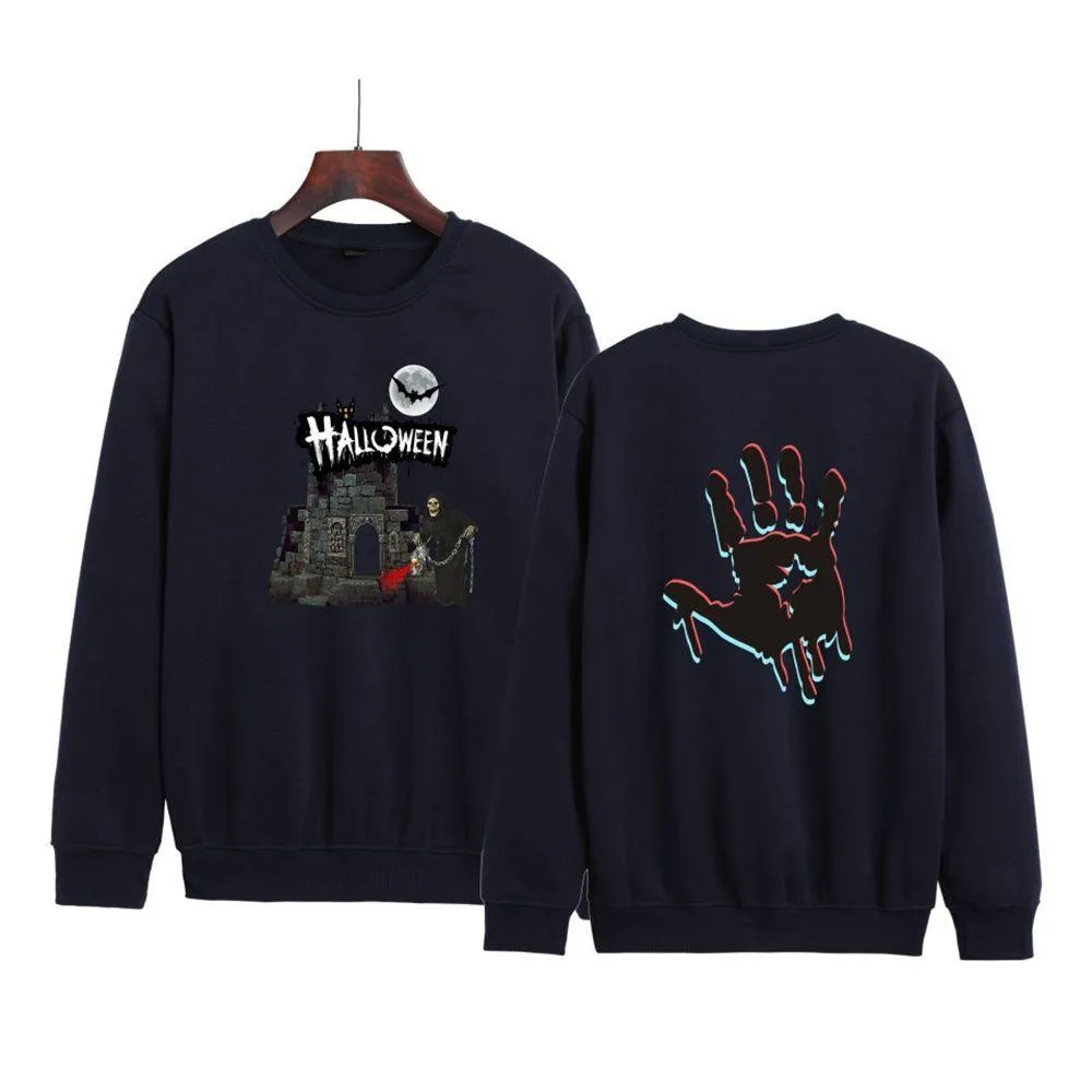 Graphic long Sleeve Shirts Halloween