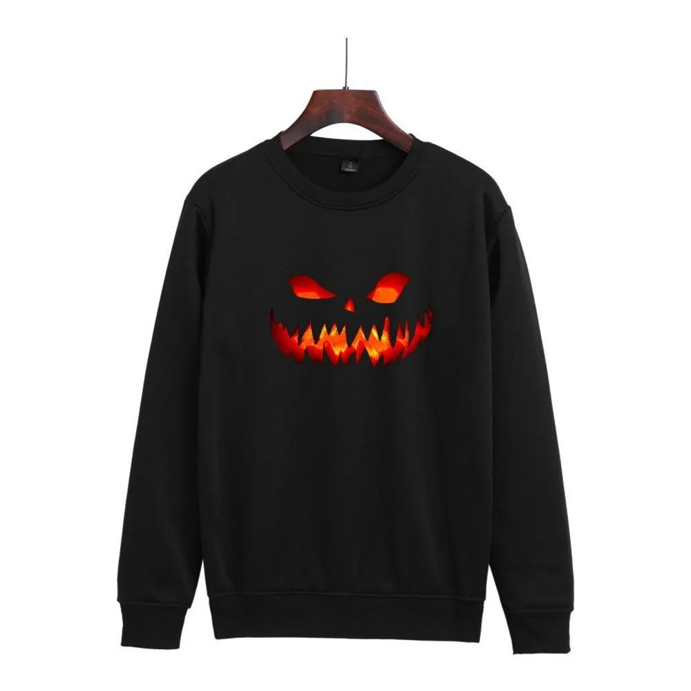 Graphic long Sleeve Shirts Halloween