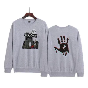 Graphic long Sleeve Shirts Halloween