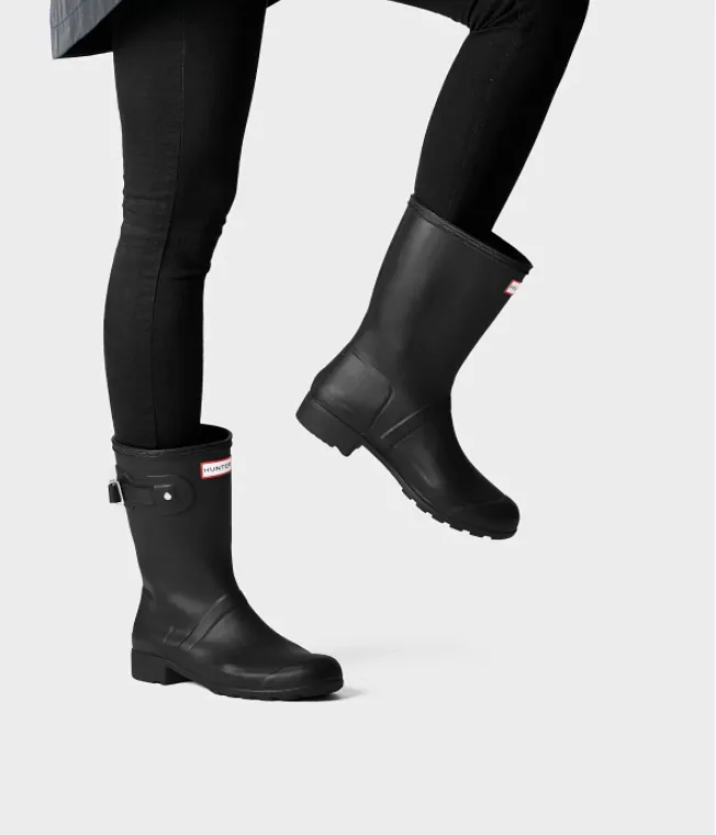 Hunter Women's Original Tour Short Packable Rain Boots
