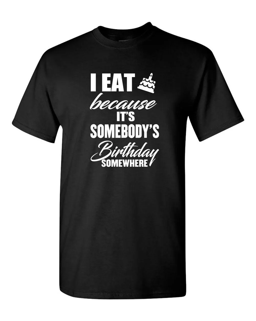 I Eat Cake Because It's Somebody's Birthday