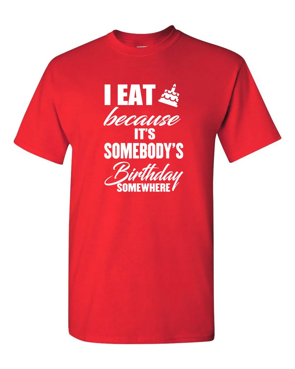 I Eat Cake Because It's Somebody's Birthday