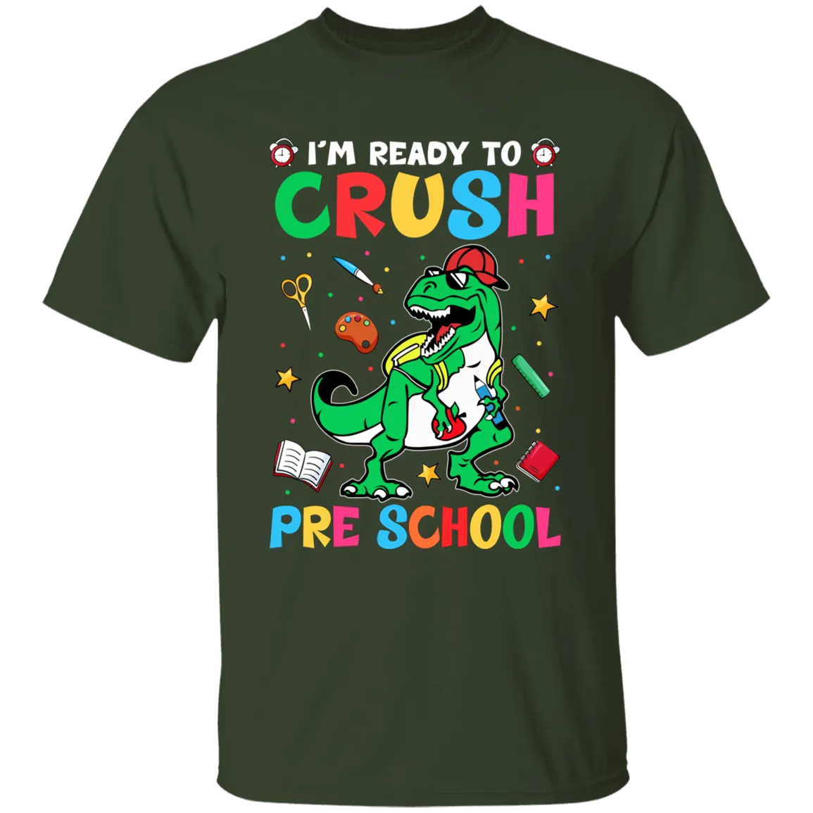 I'm Ready to Crush Pre School Youth Cotton T-Shirt