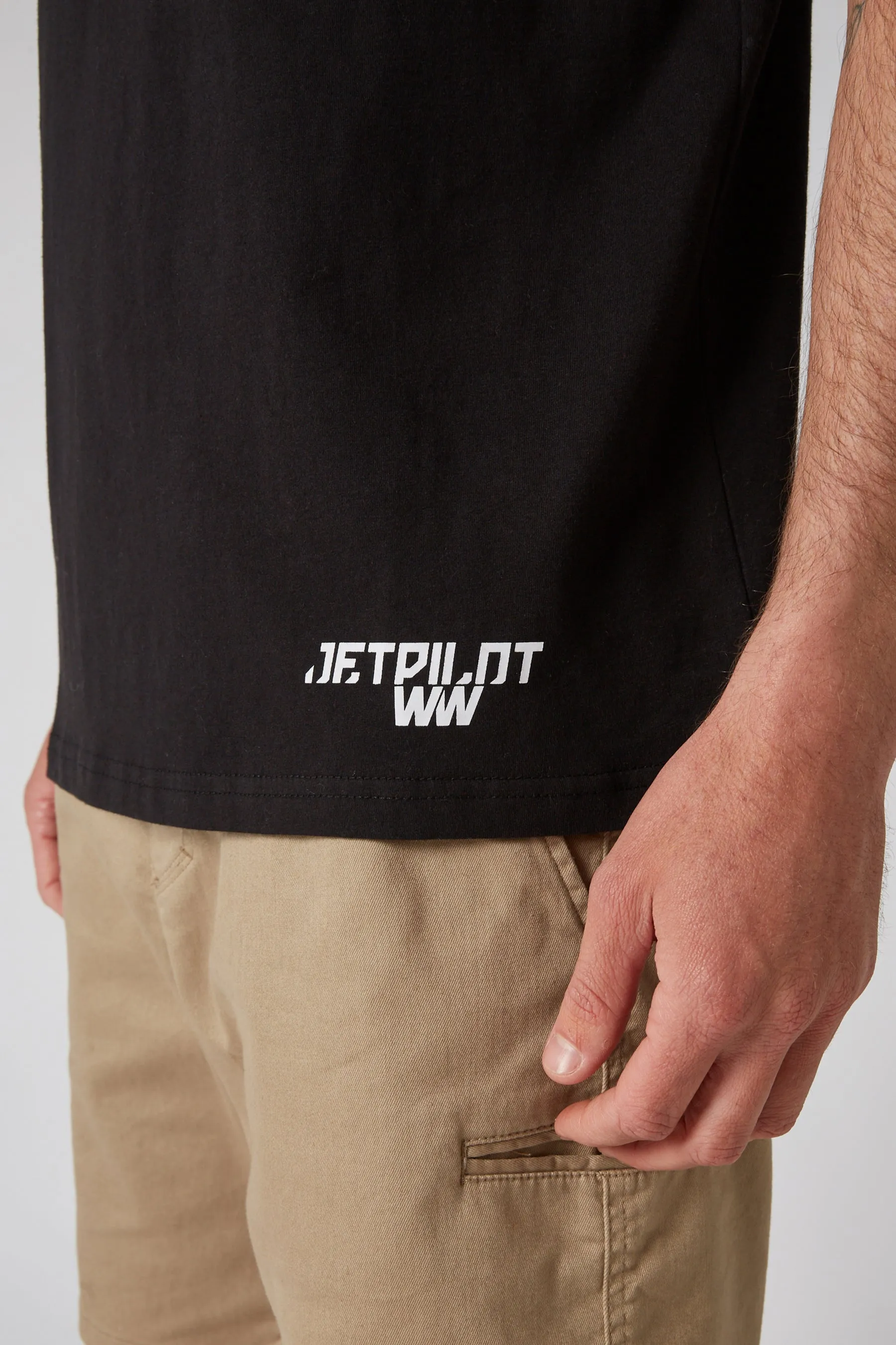 JP Fueled Low Hit Tee Mens - Black