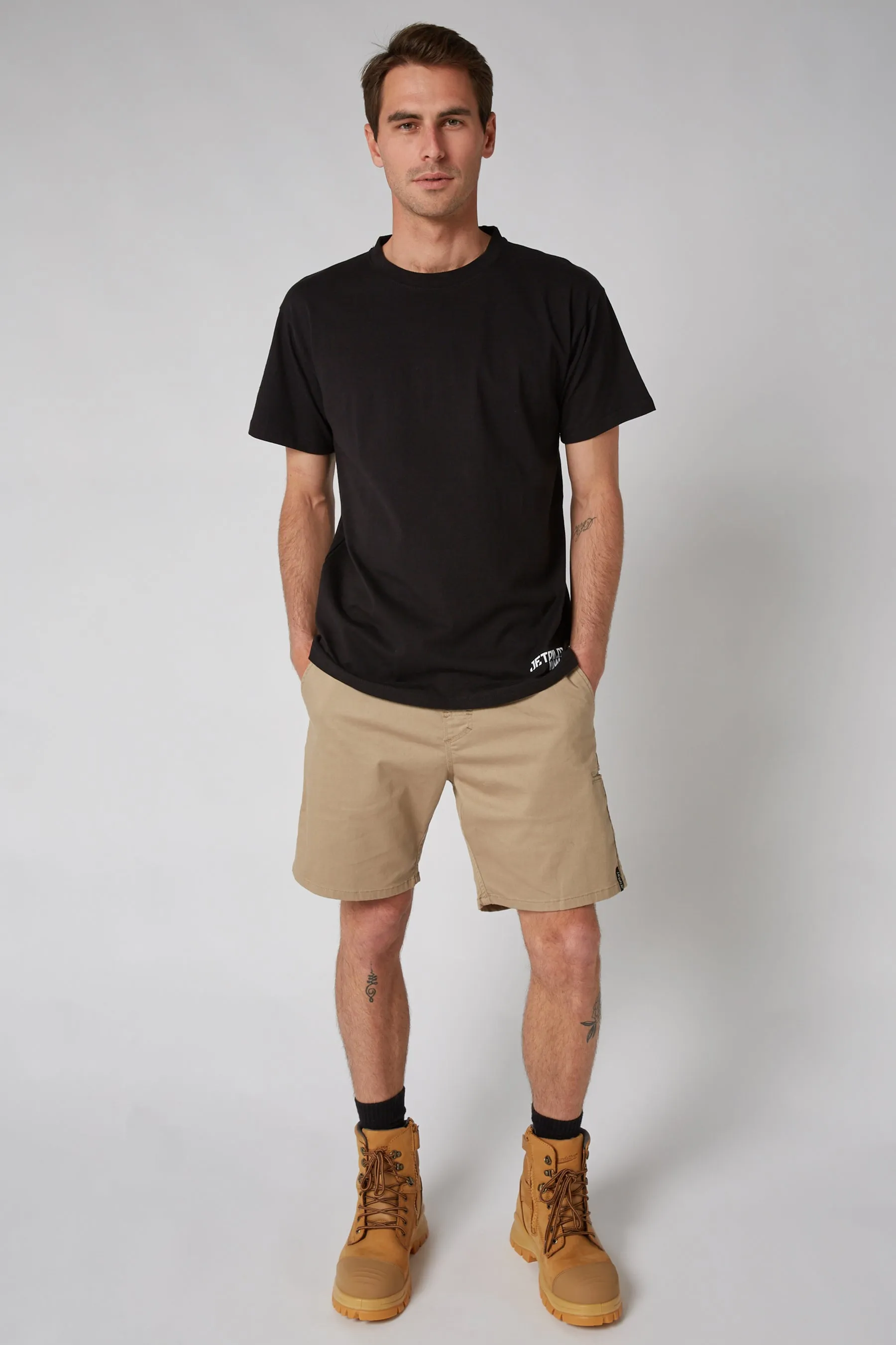 JP Fueled Low Hit Tee Mens - Black